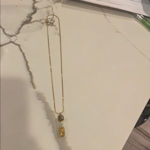 Real gold necklace and gold chain